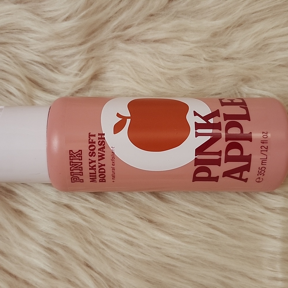 Brand New PINK Victoria's Secret PINK APPLE MILKY SOFT BODY WASH